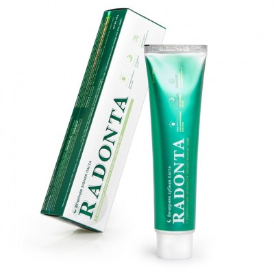 Вечерняя зубная паста «Radonta»